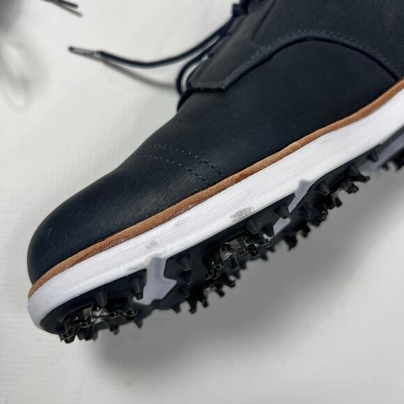 CUATER Travis Mathew Legend Golf Shoes SIZE 10 Black Sweet Spot Waterproof - Picture 12 of 16